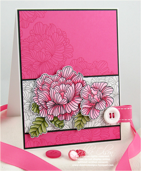 True Friend Blooms<br />
Stamps: In Bloom<br />
Cardstock: Hibiscus Burst, Stamper's...