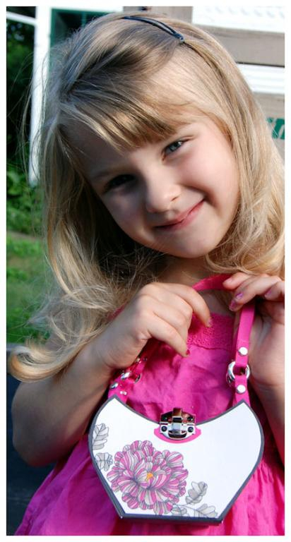 I loved taking this template, and by adding hardware, making it look *just* like the real thing!...