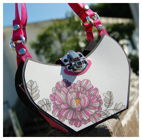 I loved taking this template, and by adding hardware, making it look *just* like the real thing!...