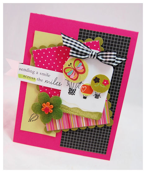 I so love this particular image from the stamp set! The Hot Air Balloons are just perfection!<br...