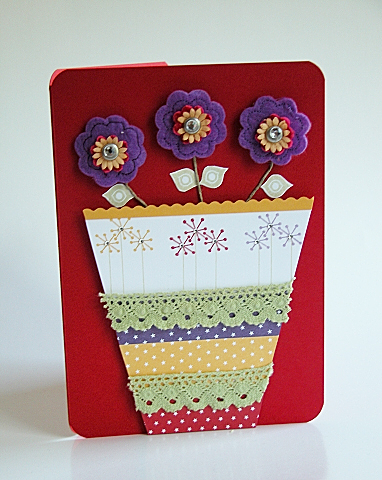 Stamps: Mod Squad<br />
Paper:Stamper&#039;s Select, Pure Poppy, Summer Sunrise, Bitty Basics...