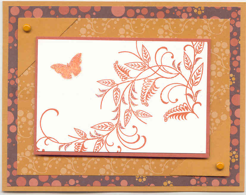 With Sympathy<br />
Paper: more mustard, really rust and fall designer paper<br />
Inks:...