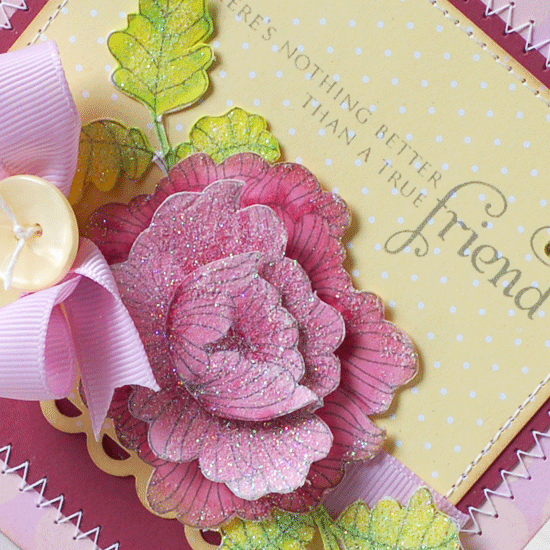 Stamps:  In Bloom, Polka Dot Basics II<br />
Ink:  Smokey Shadow, Vintage Cream<br />...