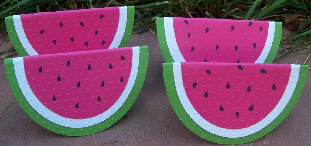 watermelon notecards