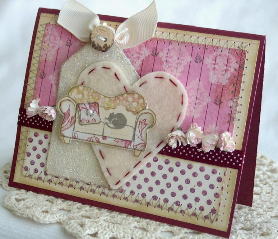 Papertrey Ink Supplies Used:<br />
Stamps:<br />
Polka Dot Basics II<br />
On My Couch and...