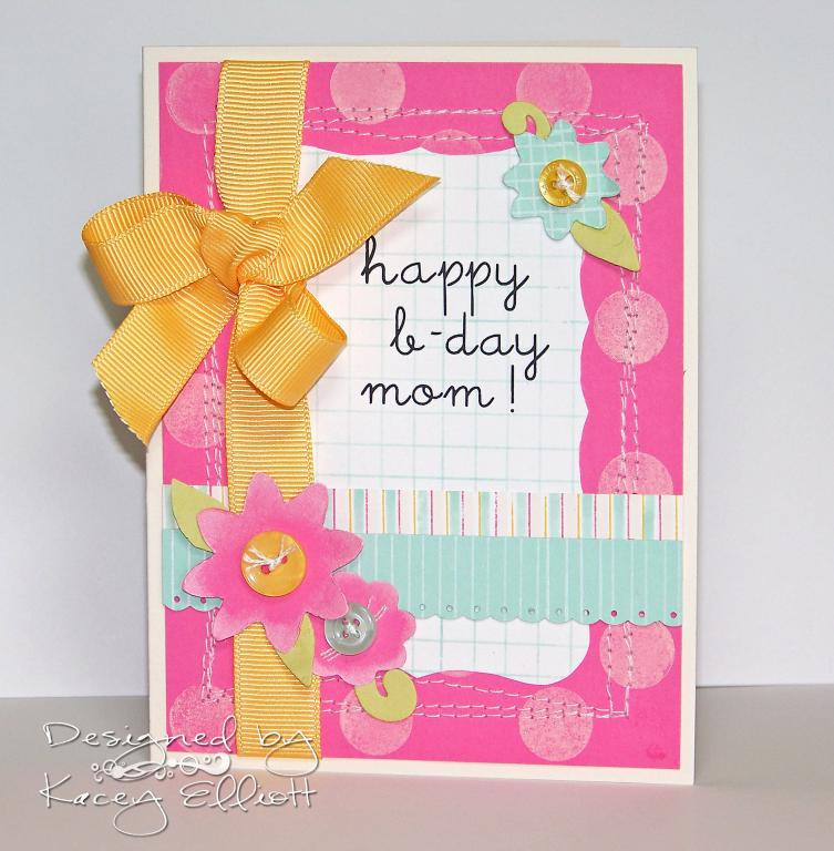 Happy Bday Mom - GSS Submission July 2009<br />
<br />
What I used:<br />
Paper: PTI Vintage...