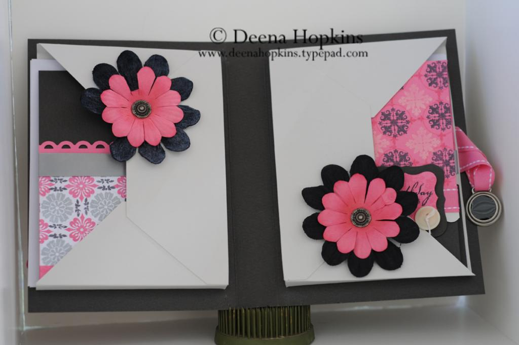 Lauren&#039;s All Boxed Up using Smokey Shadow, Hibiscus Burst and Soft Stone. Stamps are Guide...