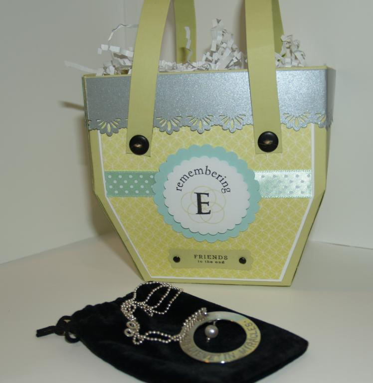 Alicia Weiman  http://www.happystamp.blogspot.com/<br />
I made this basket for a very special...