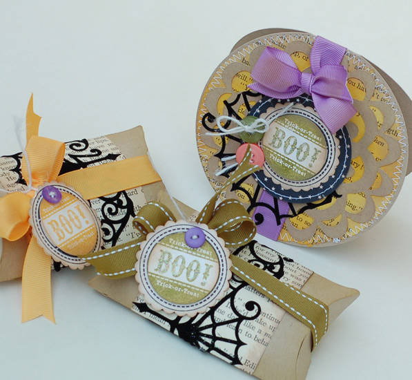 Stamps:  2009 Halloween Tags<br />
Ink:  Summer Sunrise, Ripe Avocado, True Black<br />...