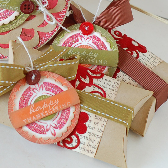 Stamps:  2009 Autumn Tags<br />
Ink:  Pure Poppy, Vintage Cream<br />
Cardstock:  Vintage...