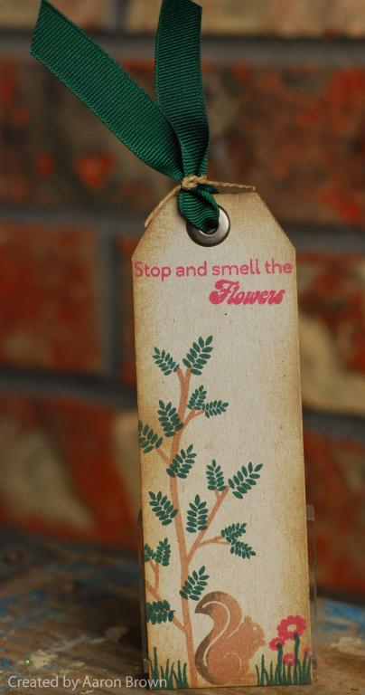 This is a chipboard bookmark.  I used the chipboard plan and added some ink to the edges.  I...