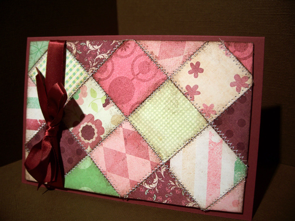 Scarlet Jewel cs and satin ribbon, digital papers from Cherry Delight kit (The DigiChick),...