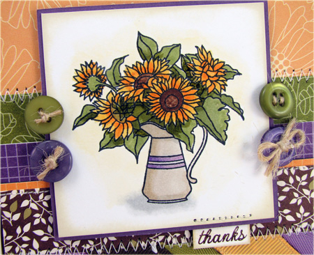 Stamps: Autumn Abundance<br />
Ink: Memento Tuxedo Black, Chamomile Vintage Cube<br />...