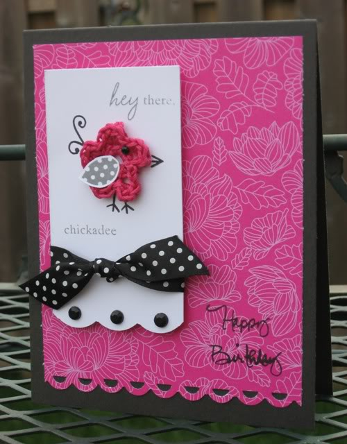 Hey There Chickadee Happy Birthday