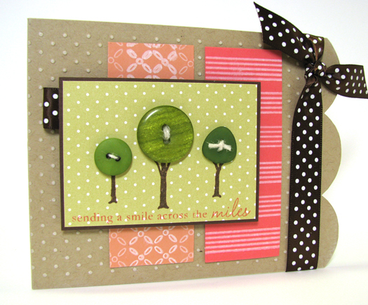 Tree smile card