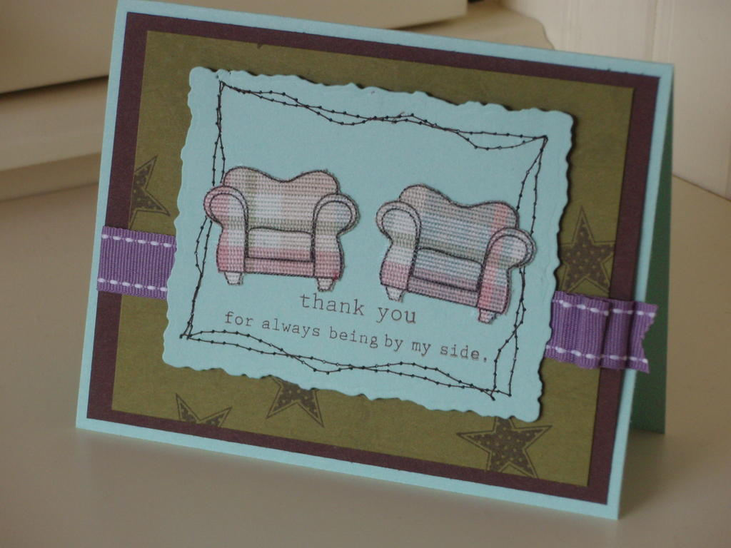 Supplies Used:<br />
<br />
On My Couch &amp; Additions, Everyday Classics<br />
Aqua Mist,...