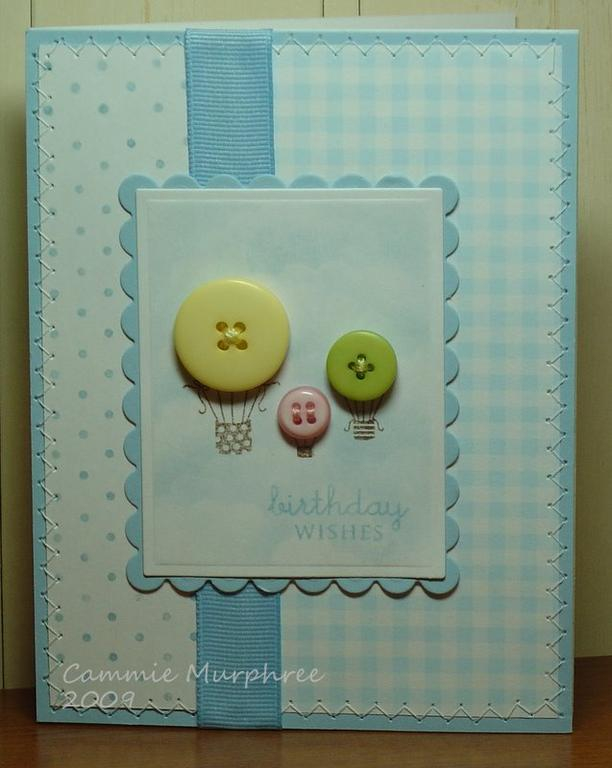 Cammie Murphree sweetvioletspaperie.blogspot.com<br />
Everyday Button Bits, Polka Dot Basics,...