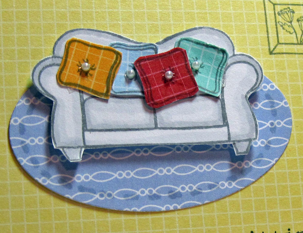 The rug is made from Men of Life Collection that I cut with an oval nestability - I added a...