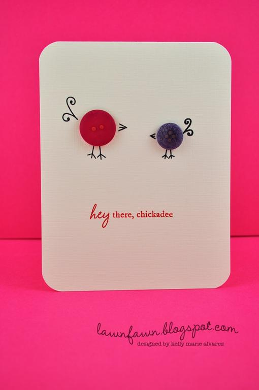hey there, chickadee by Kelly Marie Alvarez at http://lawnfawn.blogspot.com
