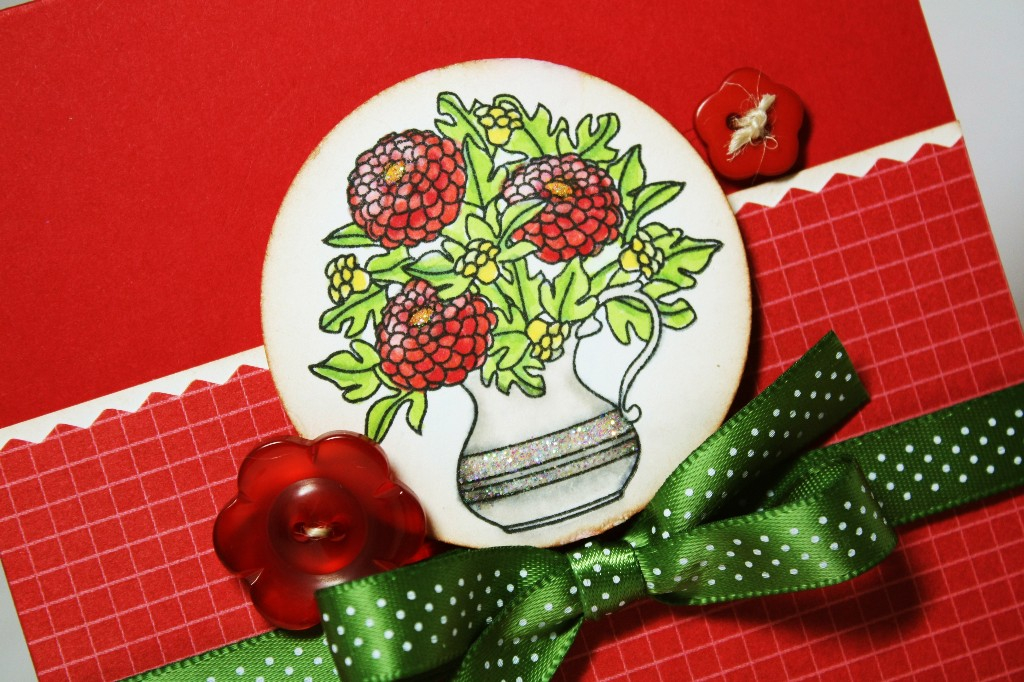 Stamps- Autumn Abundance<br />
Ink- Black Noir, New Leaf, Creamy Caramel (SU)<br />
Paper-...