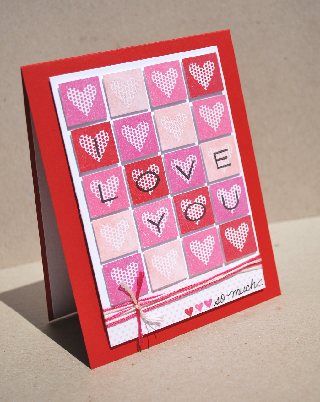 Stamps - Sign Language, Fresh Alphabet, Polka Dot Basics II<br />
Ink - Pure Poppy, Hibiscus...