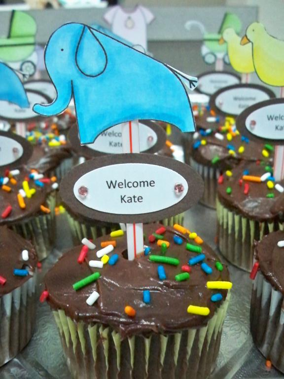 Cupcake close up