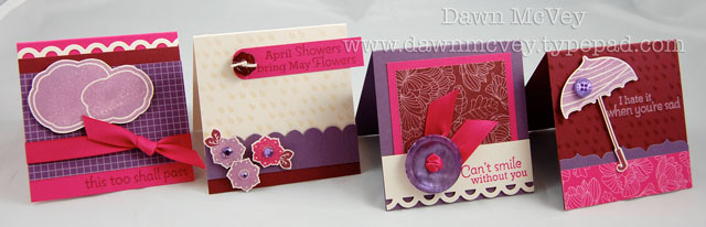 Paper: scarlet jewel, plum pudding, raspberry fizz, vintage cream, In Bloom patterned paper,...