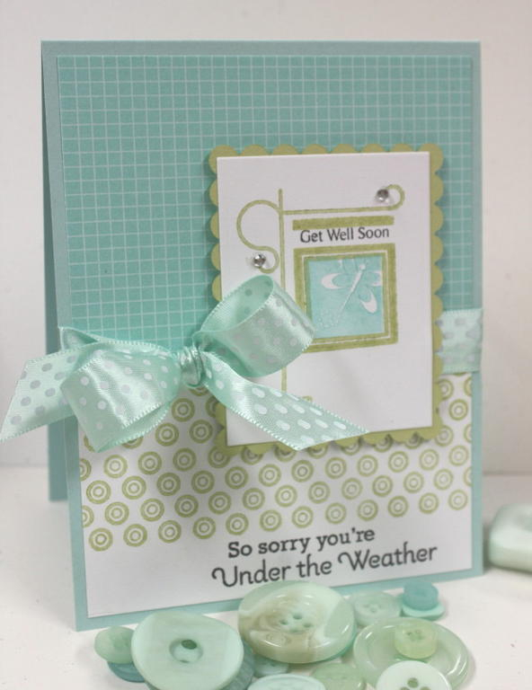 Stamps:  Sign Language, Scattered Showers Additions, Background Basics:  Retro<br />
Ink:  Aqua...