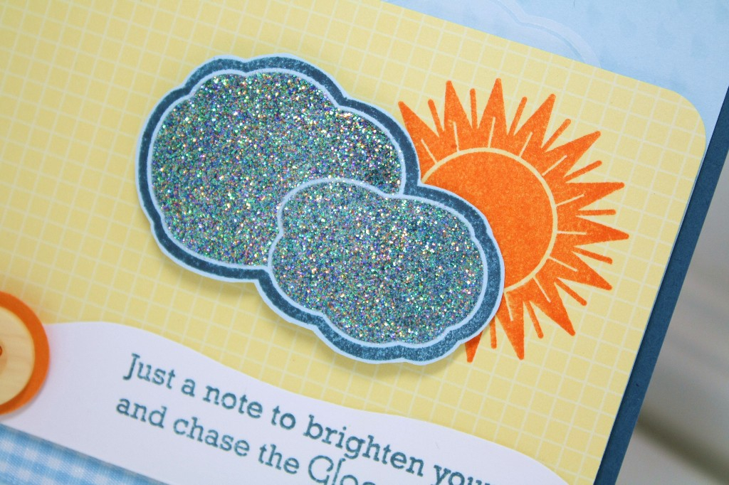 Stamps- Scattered Showers additions<br />
Ink- Fresh Snow, Orangerie, Enchanted Evening, Spring...