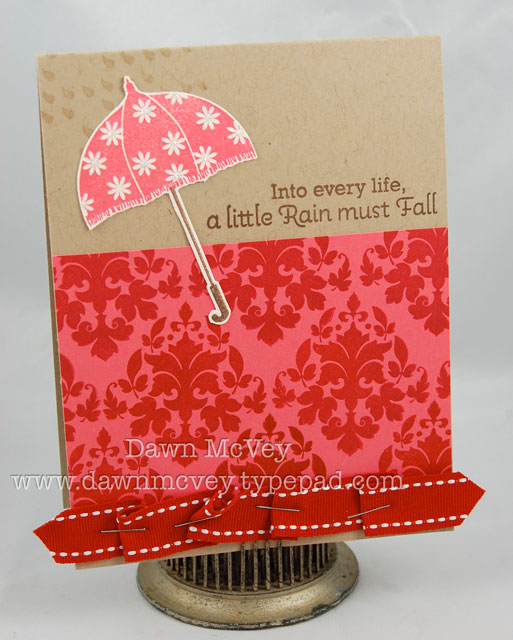 Paper: kraft, vintage cream, berry sorbet<br />
Stamps: Scattered Showers Additions, Scattered...