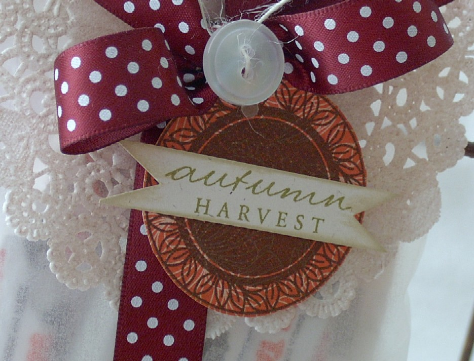 Papertrey Ink Supplies Used:<br />
2009 Autumn Tags<br />
Cardstock:<br />
Rustic Cream...