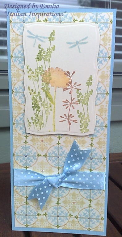 Stamps: Life, Guidelines II <br />
Inks: Palette PTI. For the background I used Spring Rain,...