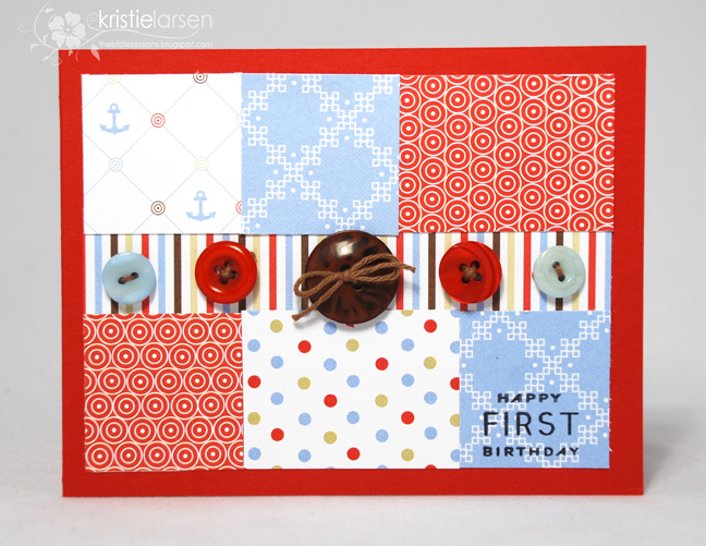 Happy First Birthday Sailor