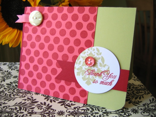 Created for the Raspberry Suite Color Challange #13.<br />
Stamps: Polka Dot Basic II &amp;...
