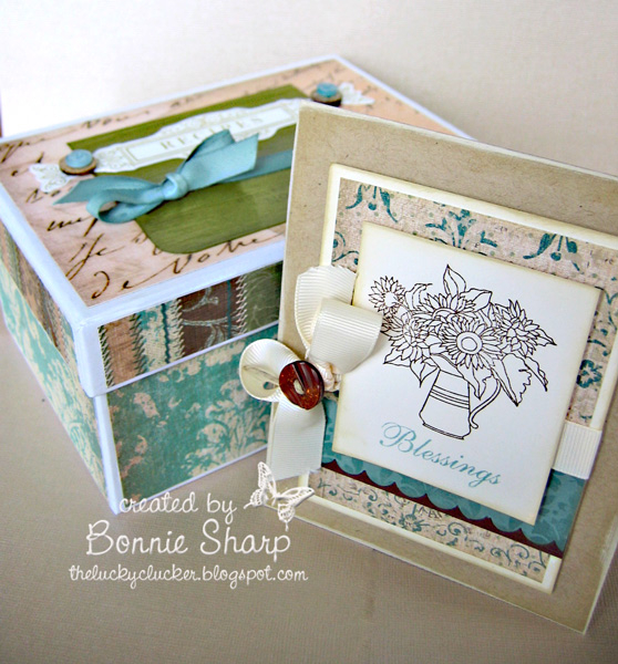 This is a shower gift that I made for our neighbour who is getting married in the fall. I love...