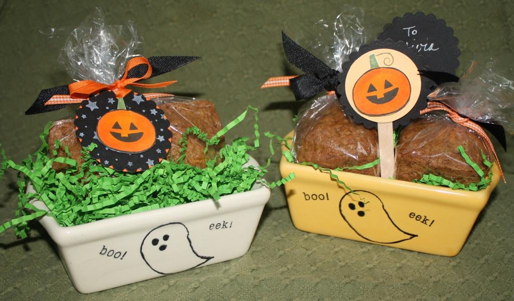 Super Scary Zucchini Bread!<br />
stamps- Boo to You<br />
ink- staz-on black, fresh snow<br...