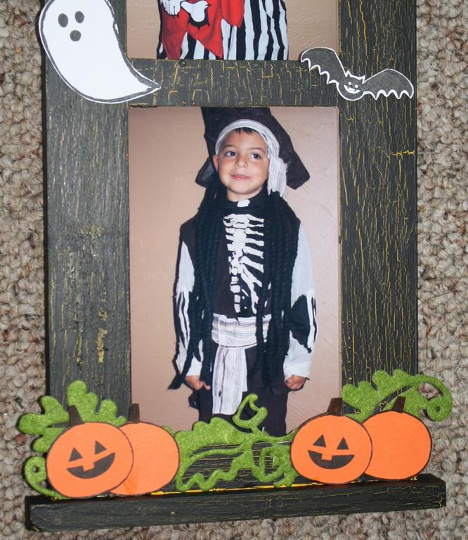 close up of bottom half of frame