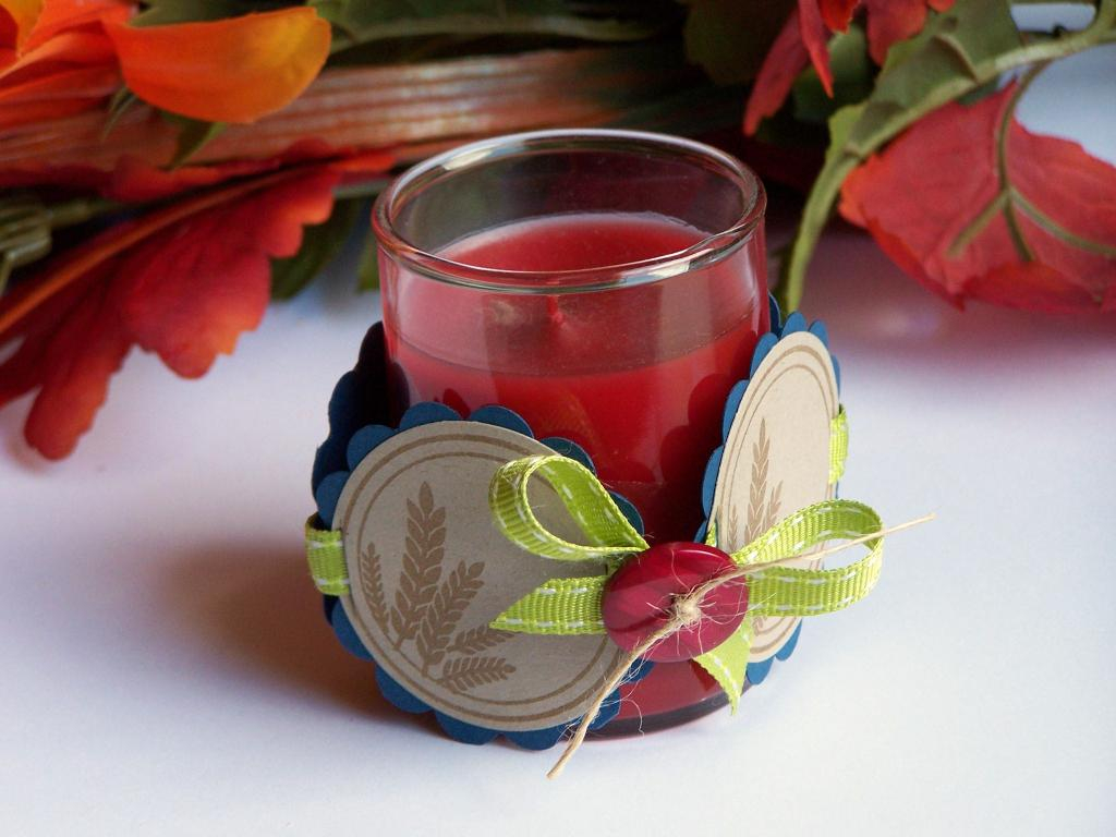 Votive Candle Cover (Best General Autumn Project)