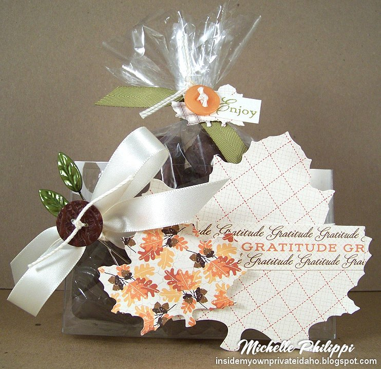 Fall Project:  I made this lil&#039; fall goodie package with Papertrey Ink&#039;s Clearly...