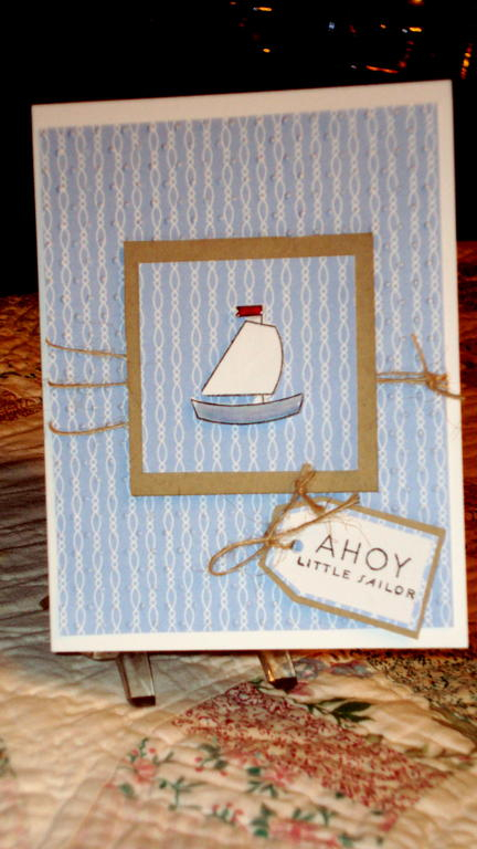 Ahoy Little Sailor:  4th of July Birthday