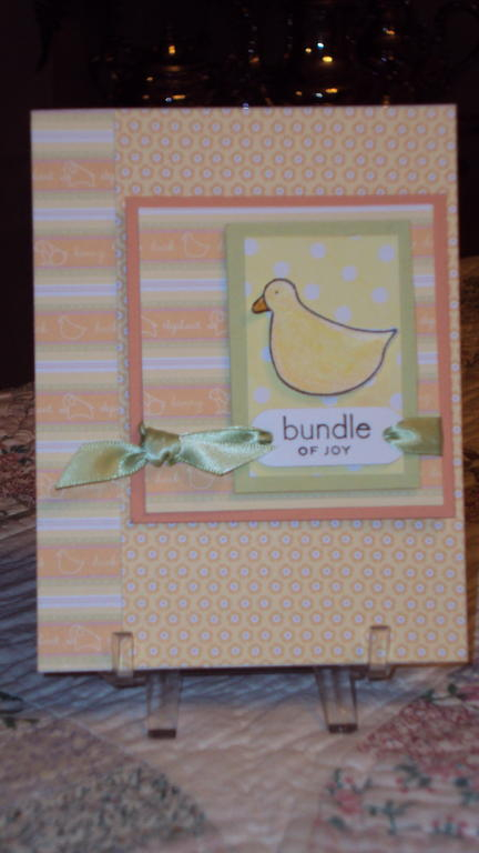 Yellow Duckling:  sweet thing