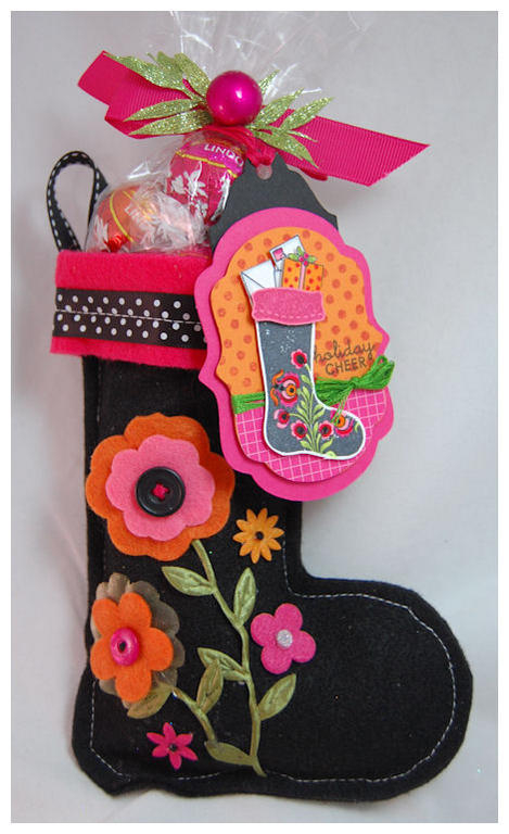 This one stocking image, inspired an wonderful, handmade gift!<br />
I used the FREE My...