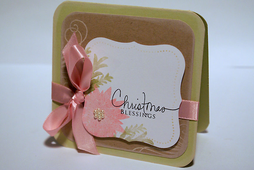 stamps: Peaceful Poinsettia, Signature Christmas, Vintage Labels, Fancy Flourishes (Papertrey...