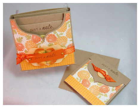 Just a Note set<br />
<br />
This is the 3 X 3 set<br />
<br />
This gift set was created...