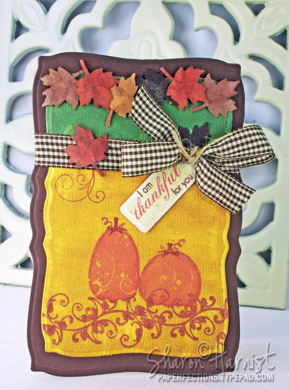 Supplies --<br />
Stamps: Papertrey Ink Fall Elegance &amp; Fancy Flourishes <br />
Paper:...
