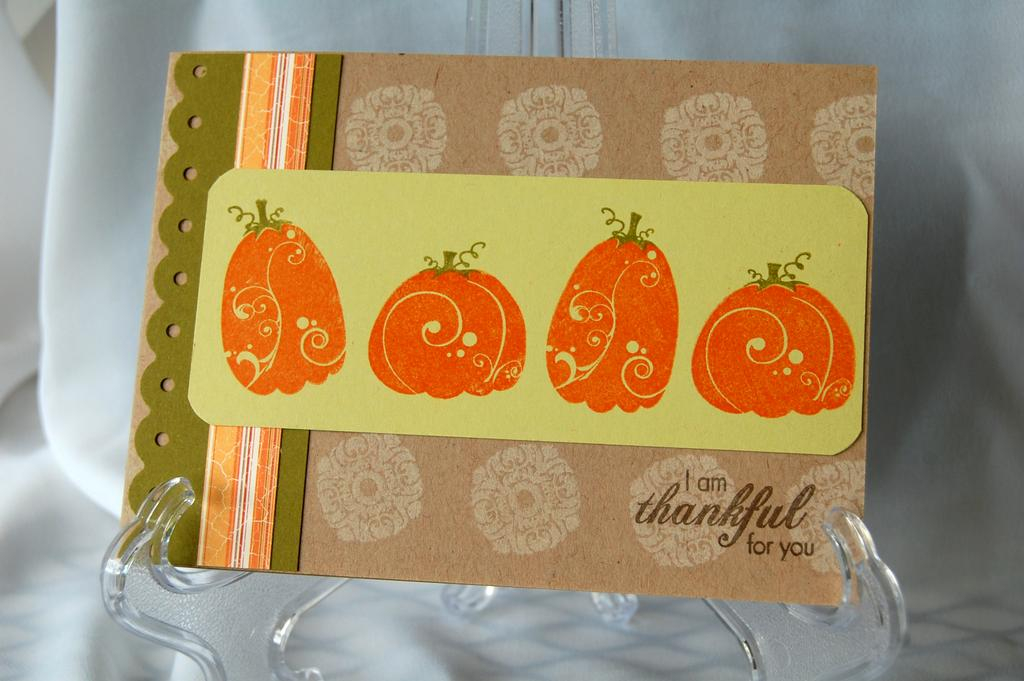 {Thankful} Card  4 x 51/2 in<br />
<br />
Recipe:<br />
<br />
~ Cardstock: Papertreyink,...