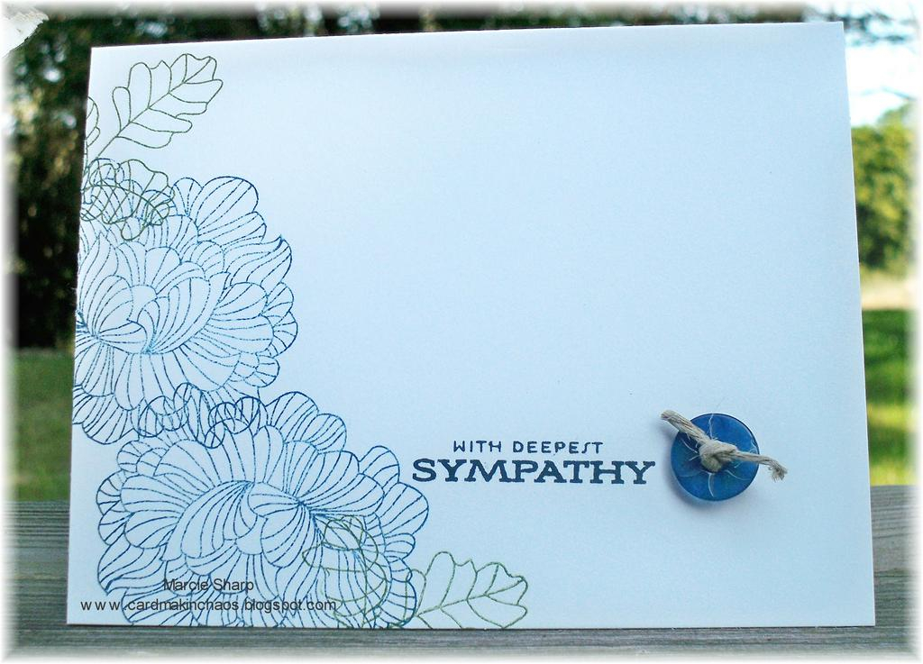 An easy one layer card using In Bloom!