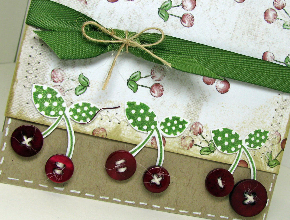 Cherries up close