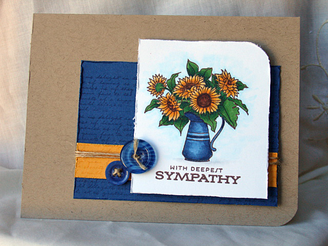 Sympathy with sunflowers<br />
www.thedancingpear.blogspot.com