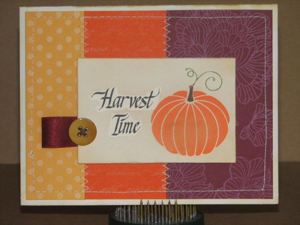 Embellish Challenge - Harvest Time